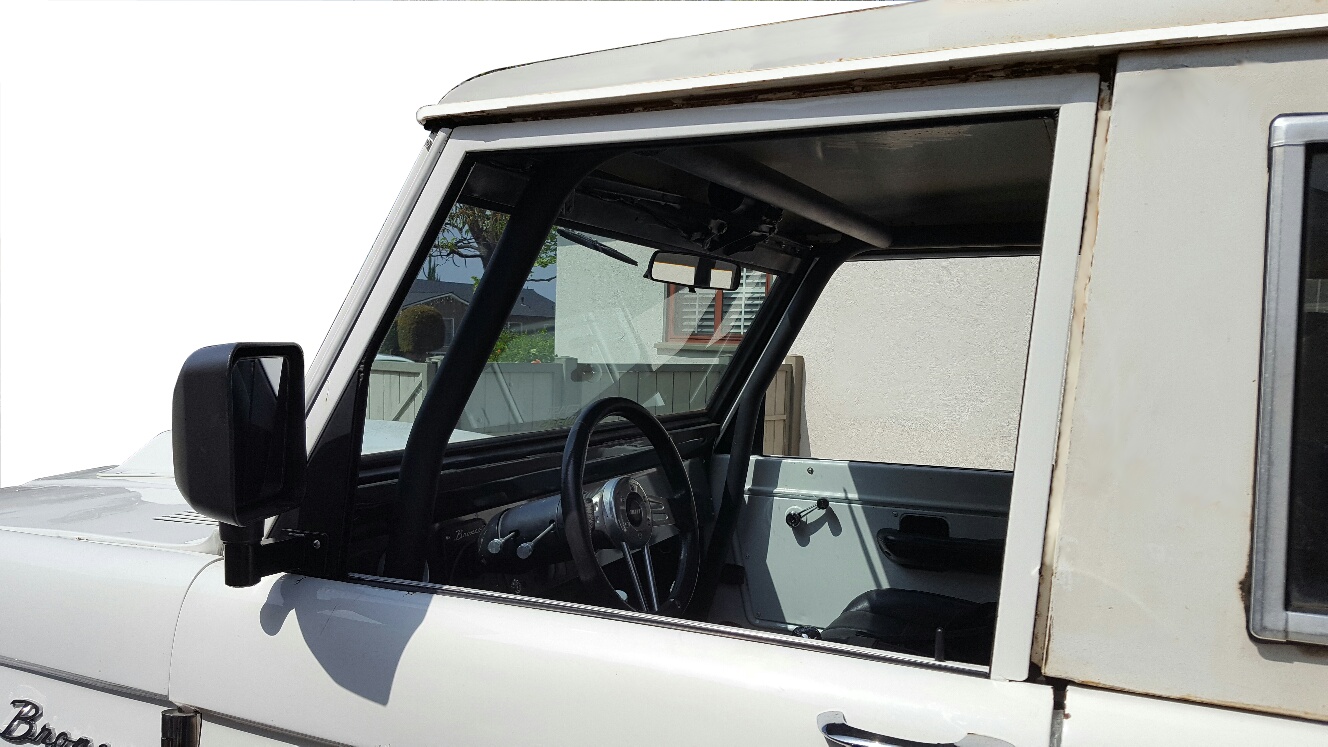 68-77 Ford Bronco Grey Tint Window Conversion Kit